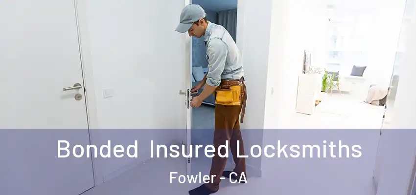 Bonded Insured Locksmiths Fowler - CA