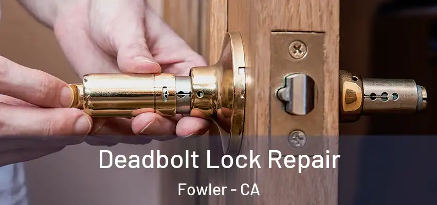  Deadbolt Lock Repair Fowler - CA