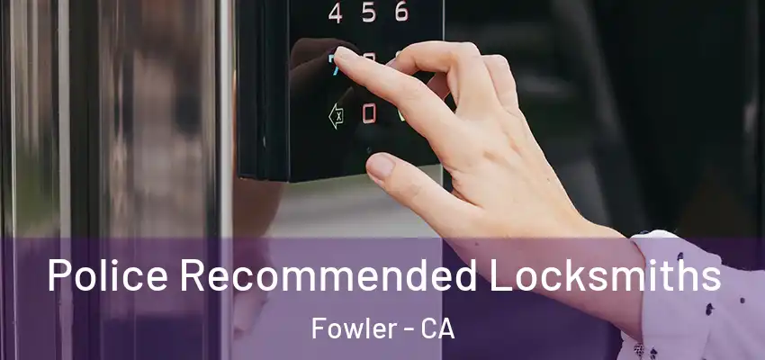  Police Recommended Locksmiths Fowler - CA